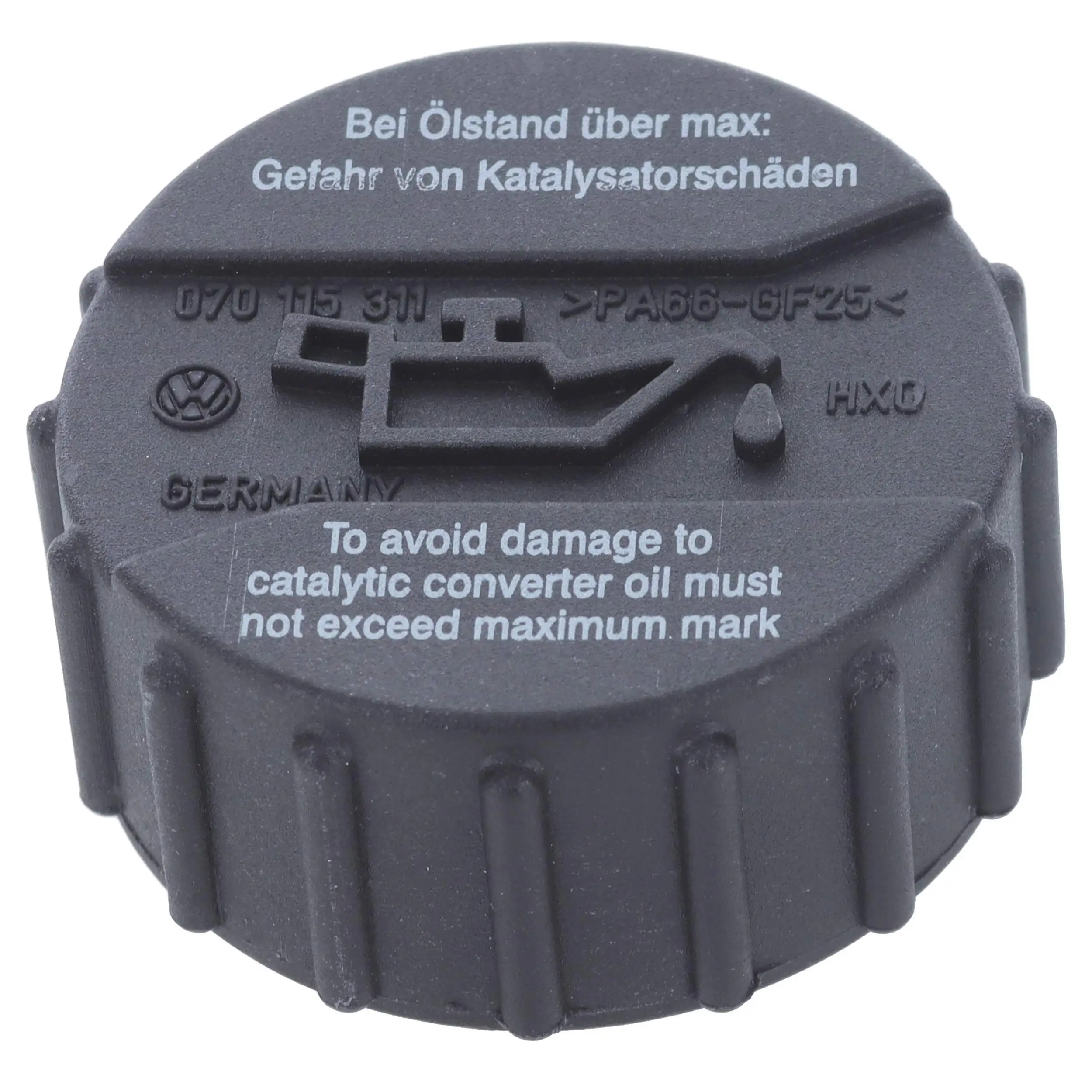 Sealing Cap, oil filler neck