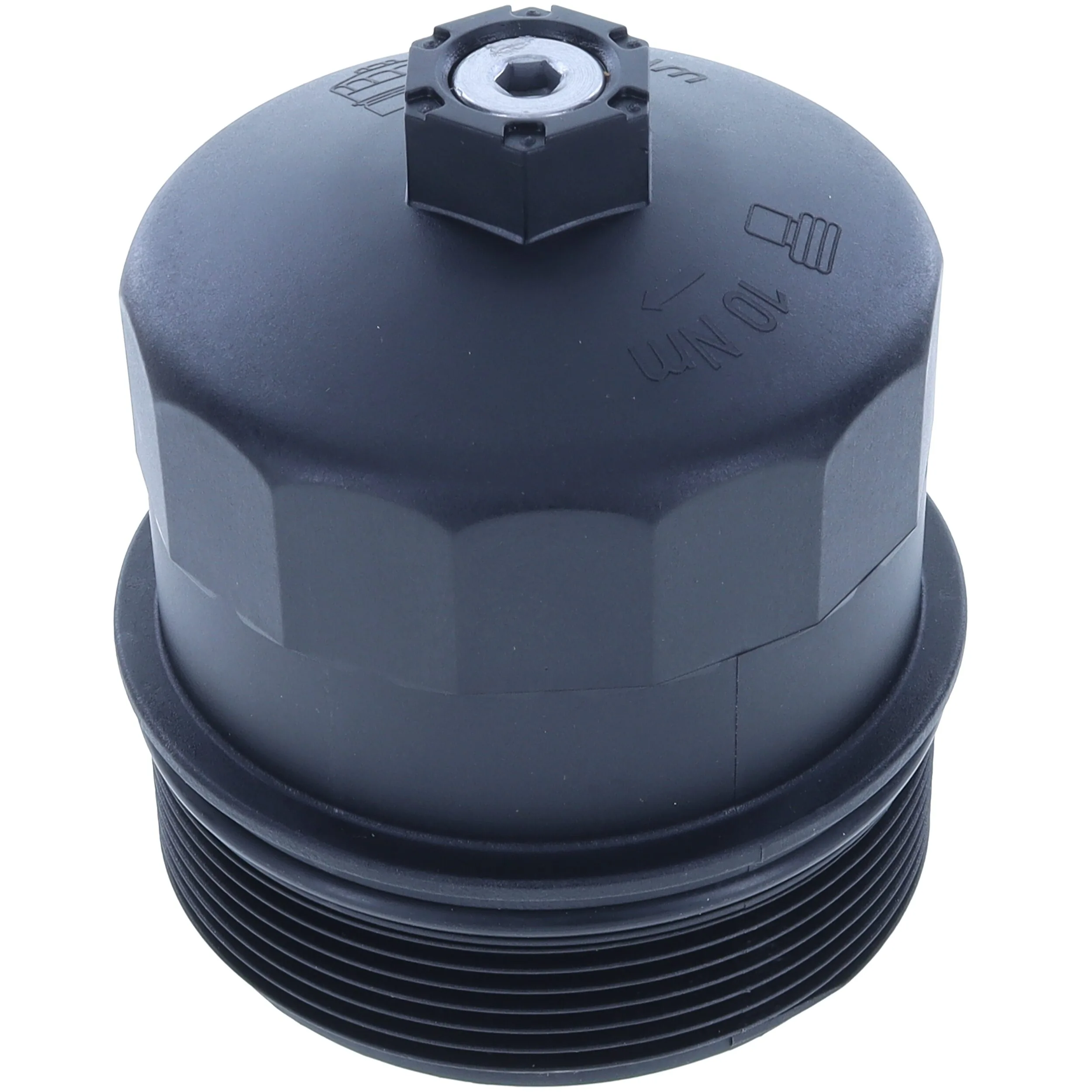 Cap, oil filter housing
