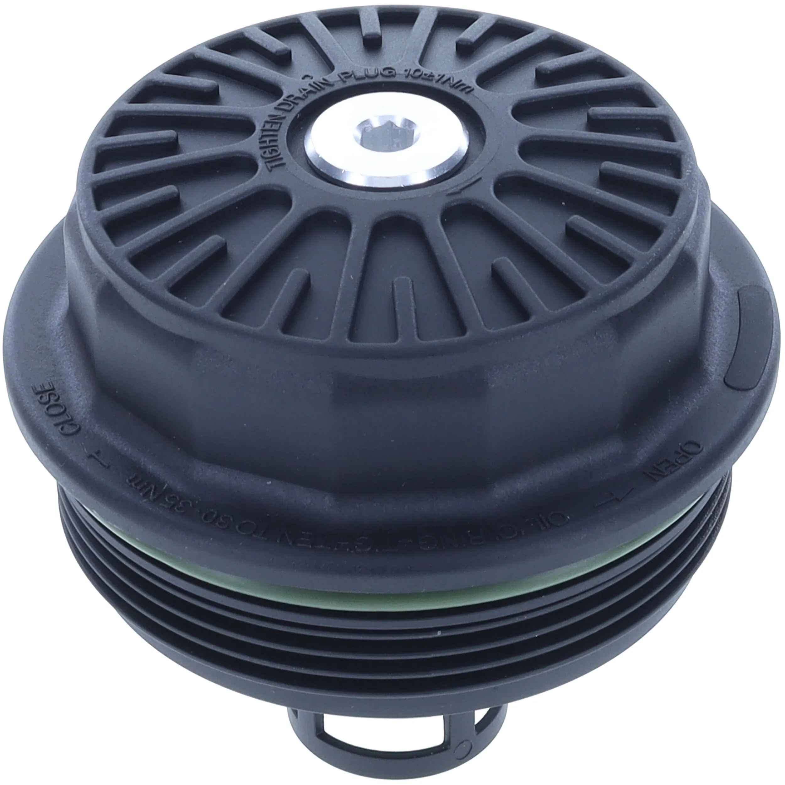 Cap, oil filter housing