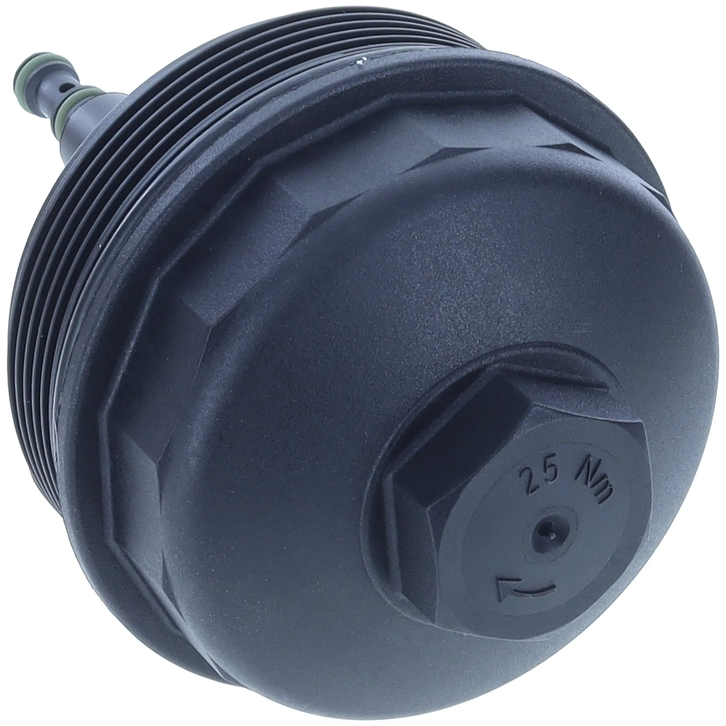 Cap, oil filter housing