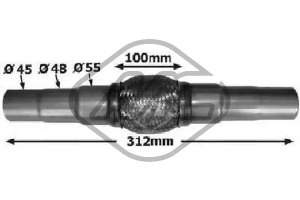 Flexible Pipe, exhaust system