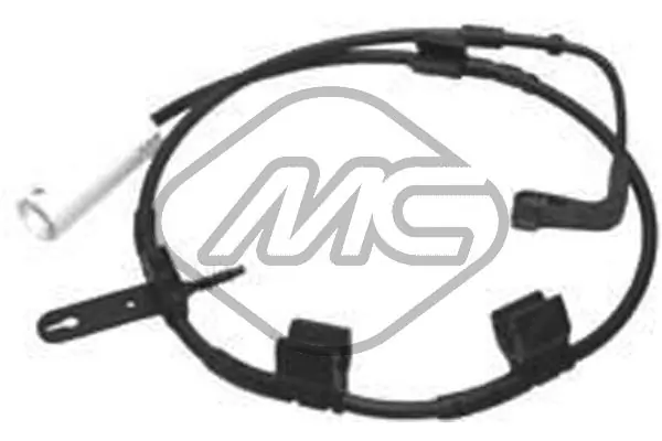 Warning Contact, brake pad wear