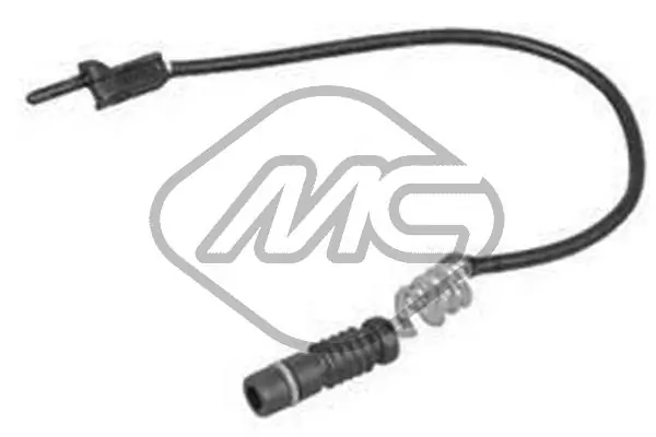 Warning Contact, brake pad wear