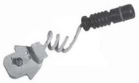 Warning Contact, brake pad wear