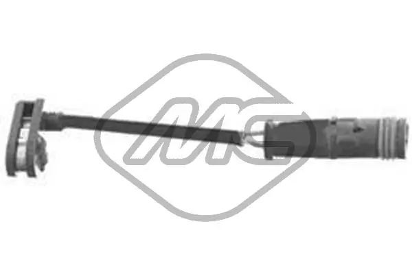 Warning Contact, brake pad wear