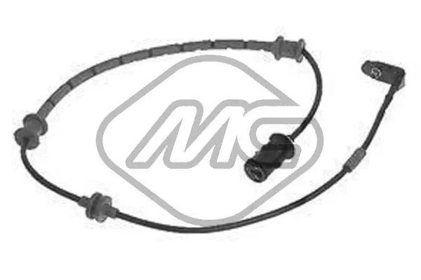 Warning Contact, brake pad wear