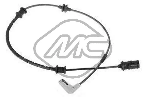 Warning Contact, brake pad wear