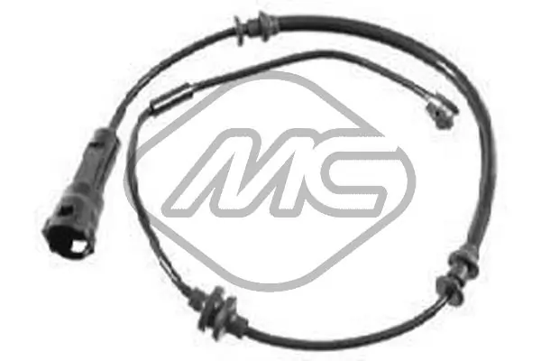 Warning Contact, brake pad wear