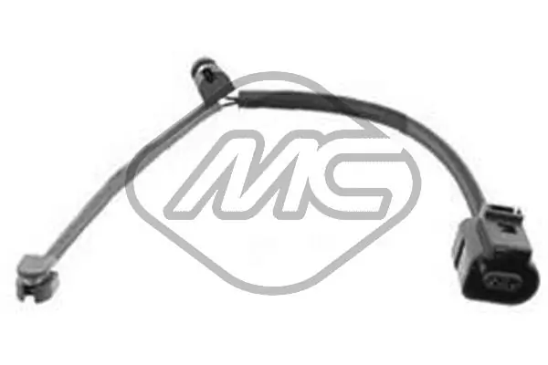 Warning Contact, brake pad wear