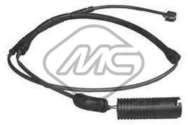 Warning Contact, brake pad wear