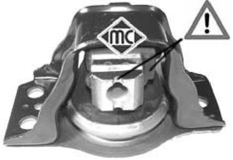 Mounting, engine