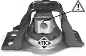 Mounting, engine