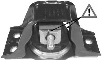Mounting, engine