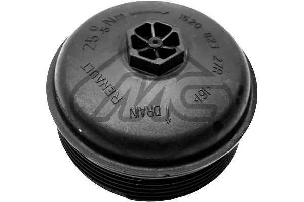 Cap, oil filter housing