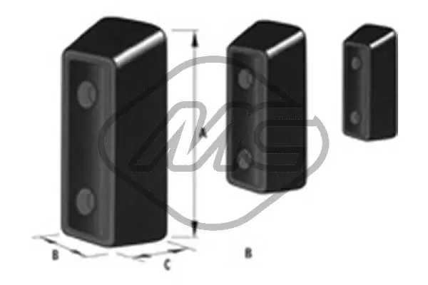 Mounting Bracket, bumper