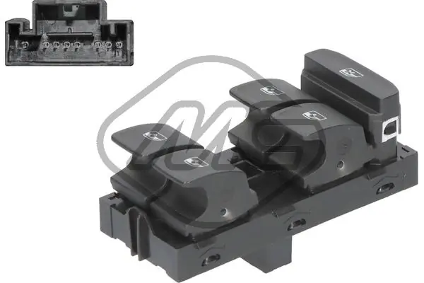 Switch, window regulator