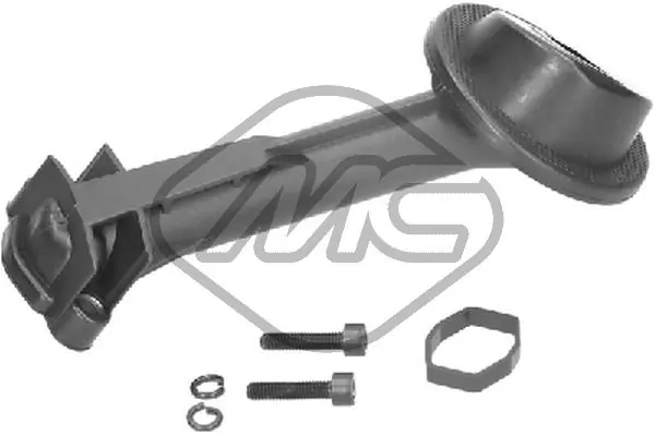 Oil pump suction pipe