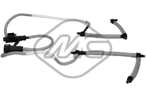 Hose, fuel overflow