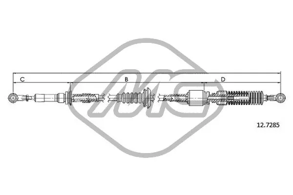 Cable Pull, manual transmission
