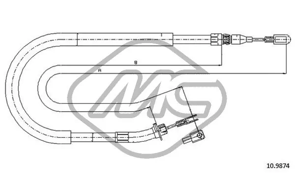 Cable Pull, parking brake