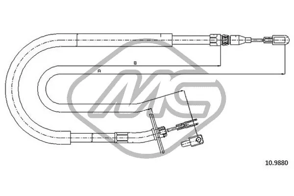 Cable Pull, parking brake