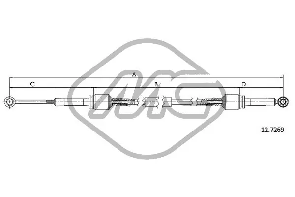 Cable Pull, manual transmission