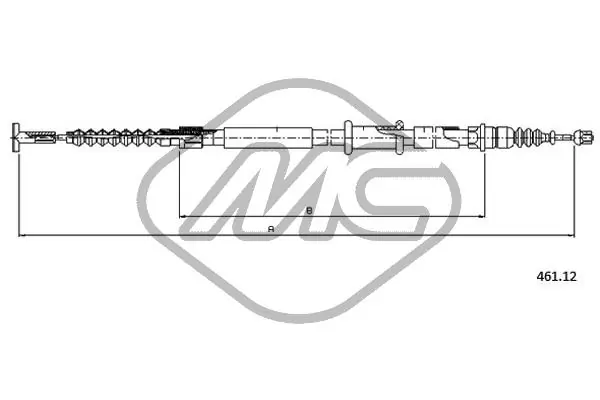 Cable Pull, parking brake