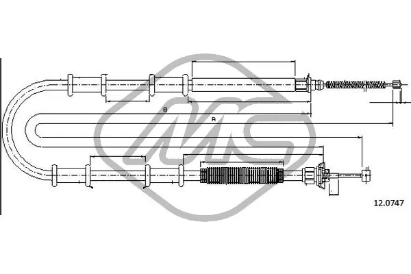 Cable Pull, parking brake