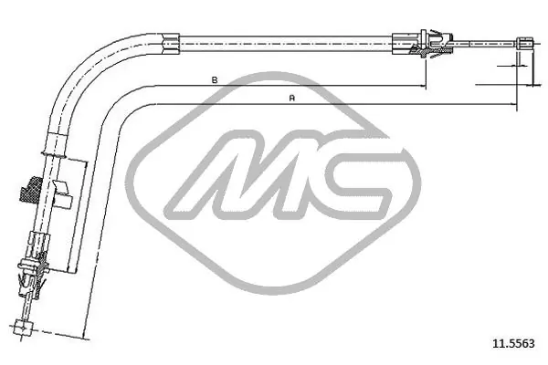 Cable Pull, parking brake