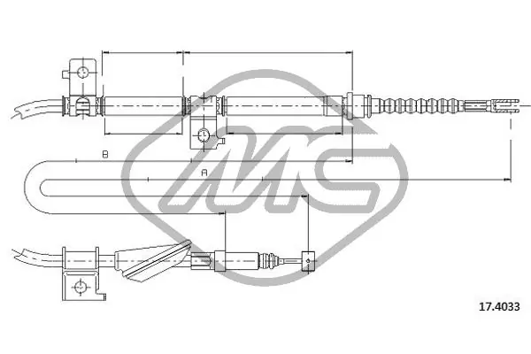 Cable Pull, parking brake
