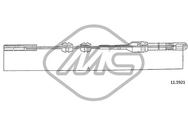 Cable Pull, parking brake