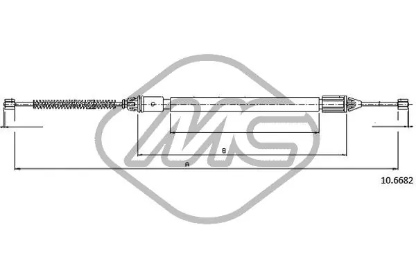 Cable Pull, parking brake