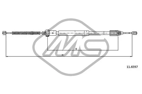 Cable Pull, parking brake