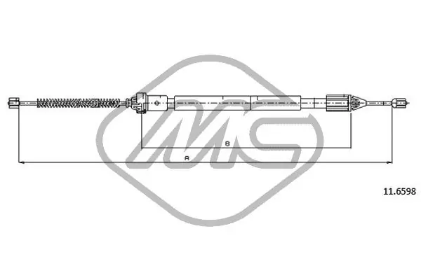 Cable Pull, parking brake