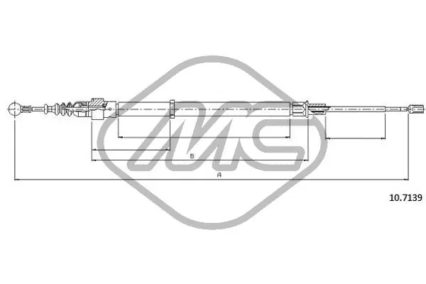 Cable Pull, parking brake