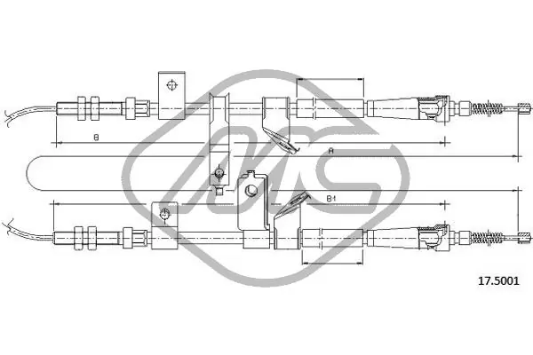 Cable Pull, parking brake