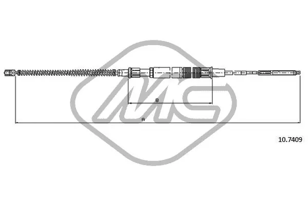Cable Pull, parking brake