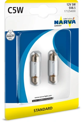 Bulb, licence plate light