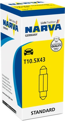 Bulb, licence plate light
