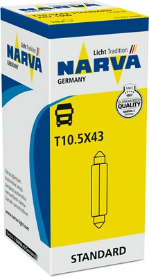 Bulb, licence plate light