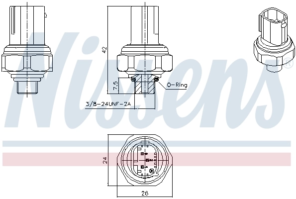 Pressure Switch, air conditioning