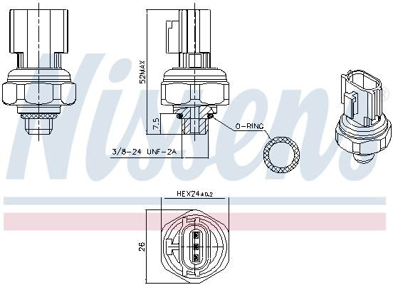 Pressure Switch, air conditioning