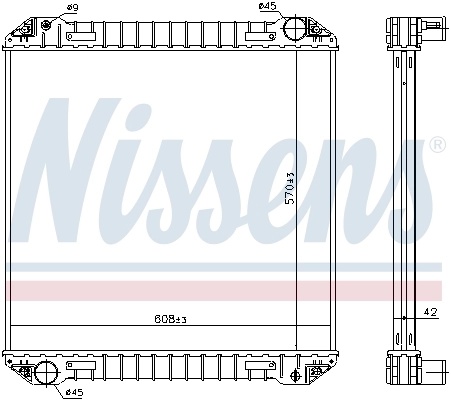 Radiator, engine cooling