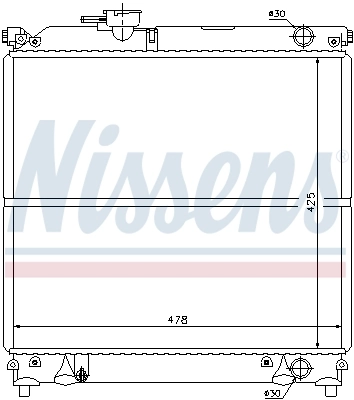 Radiator, engine cooling