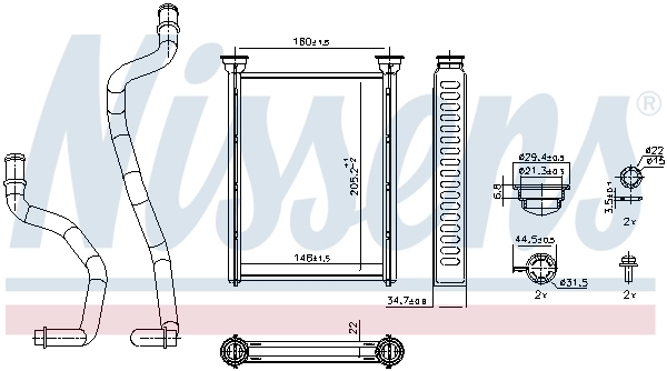 Heat Exchanger, interior heating
