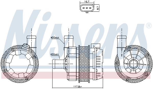 Water Pump, engine cooling