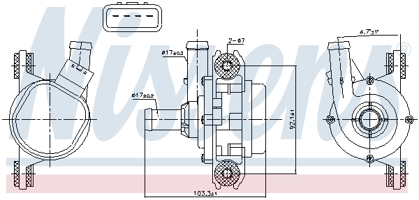 Water Pump, engine cooling