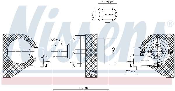 Auxiliary Water Pump (cooling water circuit)