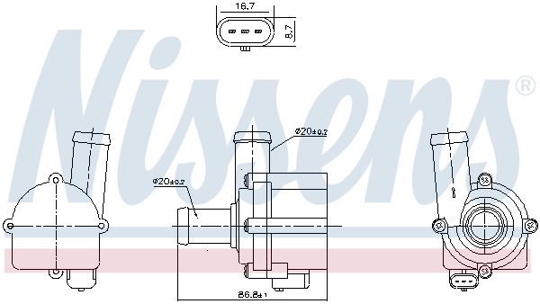 Water Pump, engine cooling