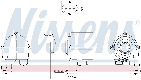 Water Pump, engine cooling